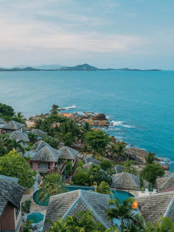 Beachfront resort villas with a pool in Phuket, Thailand where a Nannimoon nanny can come to you