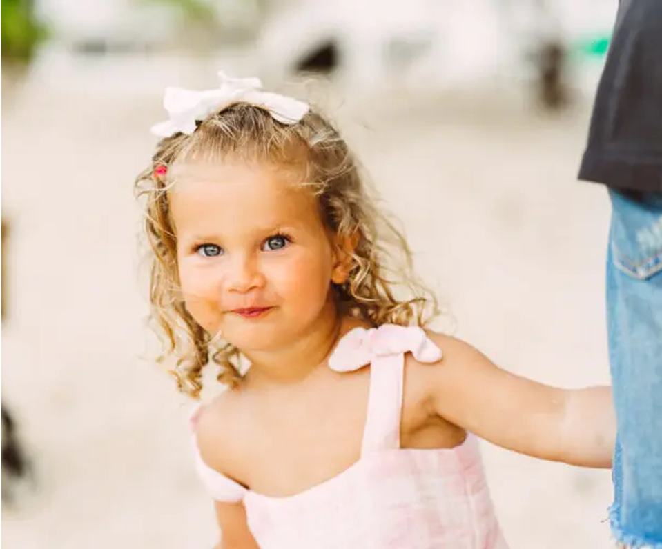 Picture → Happy toddler enjoying a family vacation in Thailand with Nannimoon's childcare services